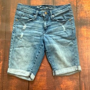 Mid-Rise Bermuda Shorts